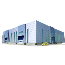 1000 Square Meter Long Span Construction Design Prefabricated Steel Structure Warehouse